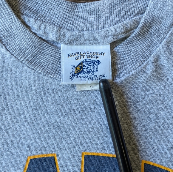 Vintage US NAVY Soccer t-shirt - SIZE S - Picture 3 of 4